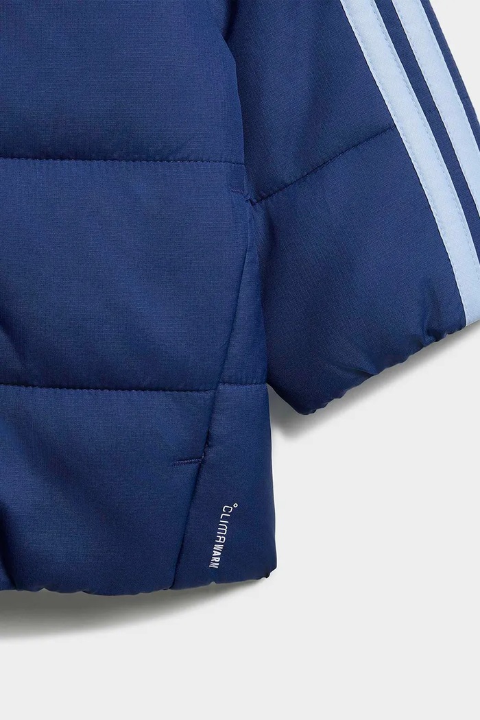 Μπουφάν παιδικό adidas μπλε KQ6176