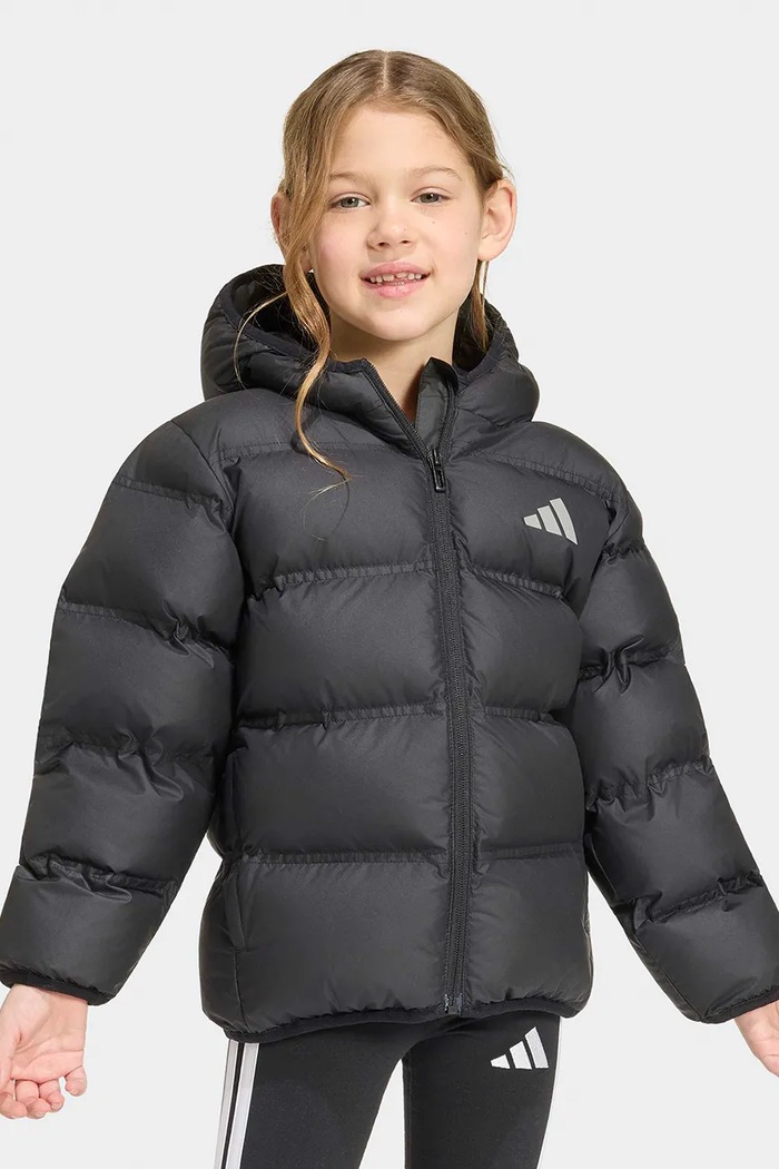 Prešívaná bunda detská adidas KH0198 čierna