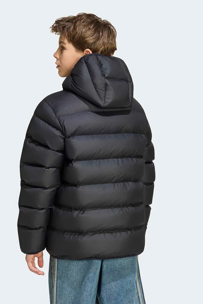 Prešívaná bunda detská adidas Originals čierna KS1682