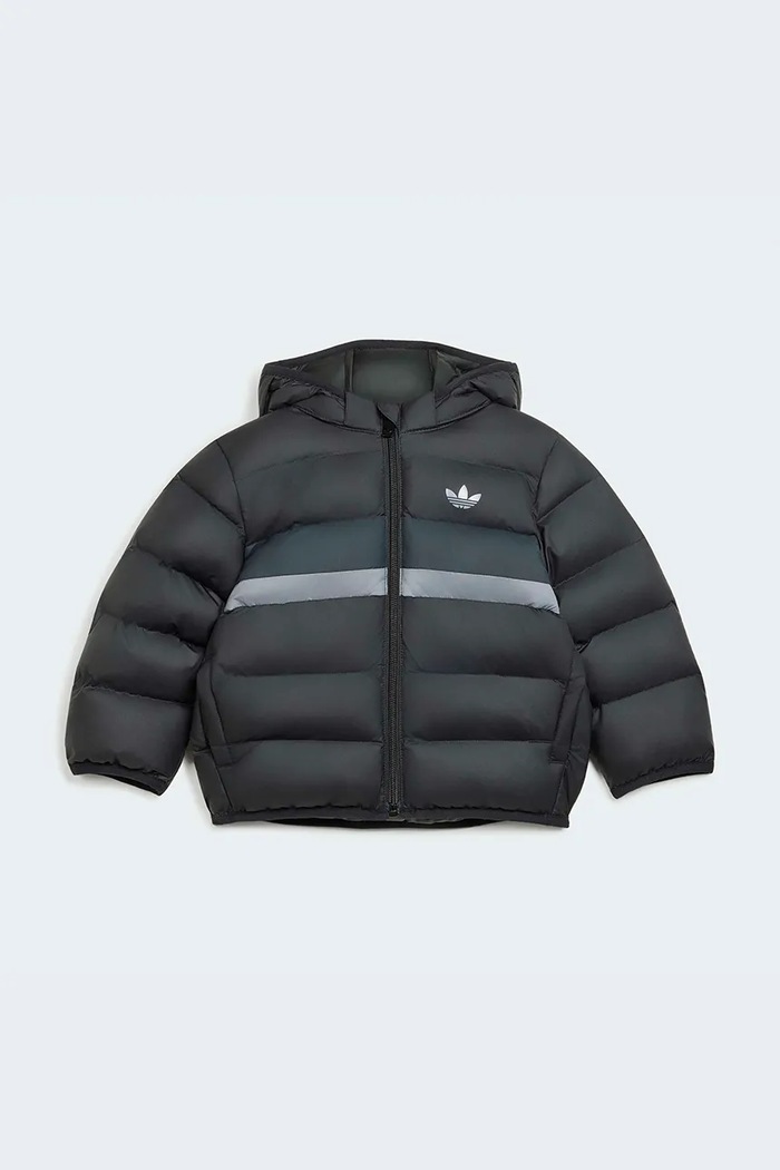 adidas Originals Prešívaná bunda detská čierna KR4648