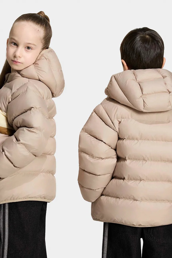 Chlapec adidas Originals Prešívaná bunda detská KR4651 béžová