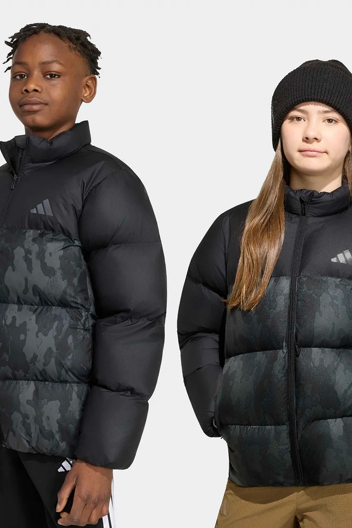 adidas καπιτονέ μπουφάν παιδικό μαύρο KH0201