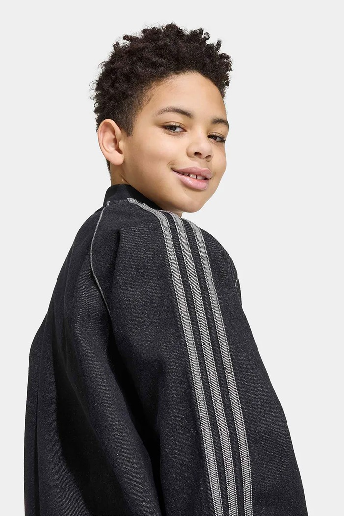 adidas Originals τζιν μπουφάν παιδικό βαμβακερό KR9129