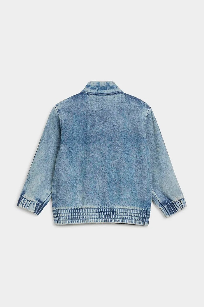 adidas Originals τζιν μπουφάν παιδικό KT4366 μπλε AW26