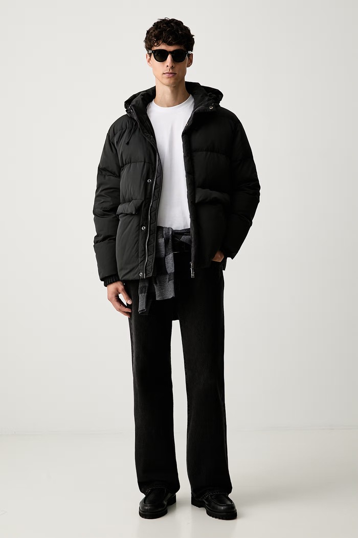 Iceberg kurtka puchowa męska J051.6403 czarny AW26