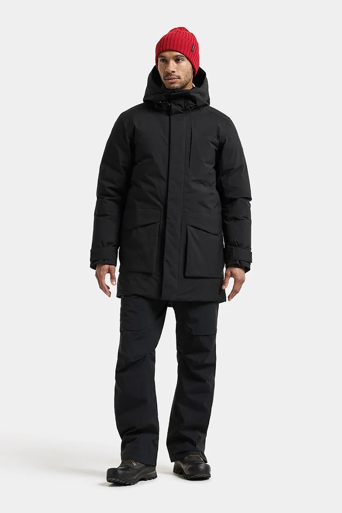 Didriksons Kurtka męska AKILLES 506234 czarny AW26