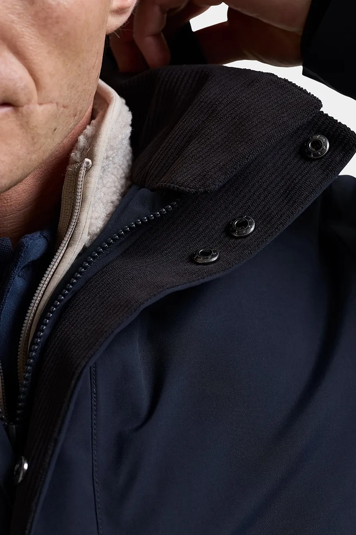 Parka męska HEKTOR Didriksons granatowy 506290
