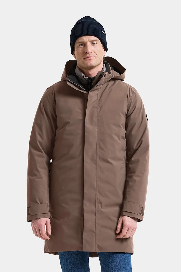 Didriksons Parka męska HEKTOR brązowy 506290