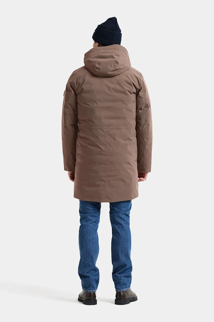 Odzież Didriksons Parka męska HEKTOR 506290 brązowy