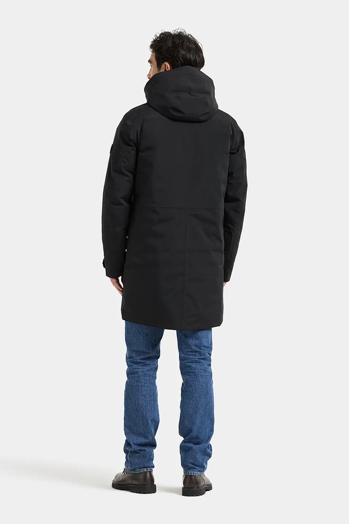 Odzież Didriksons Parka męska HEKTOR 506290 czarny