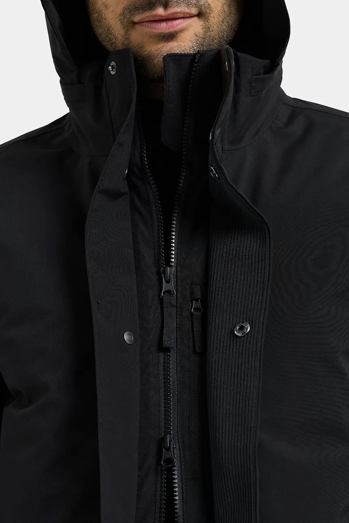 Parka męska HEKTOR Didriksons czarny 506290
