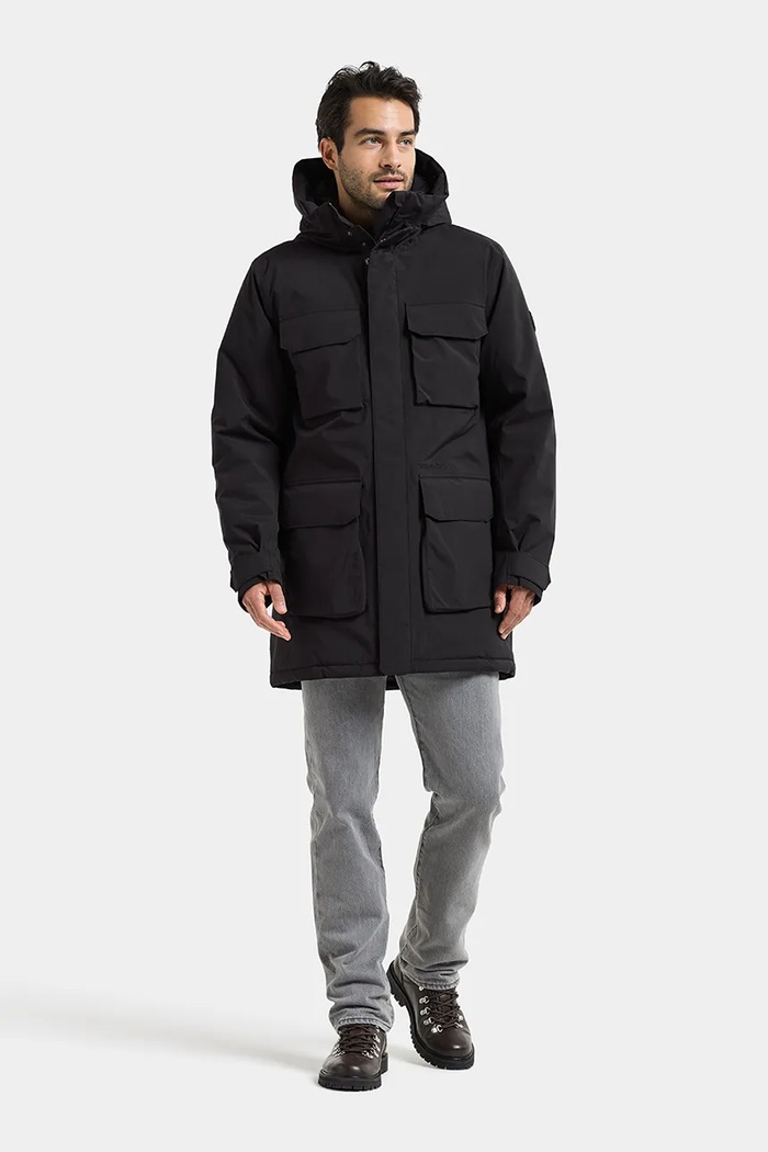 Didriksons Kurtka męska AIDEN 506287 czarny AW26