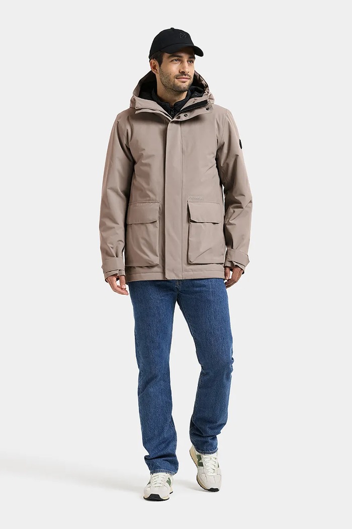 Didriksons Kurtka męska LIAM 506291 beżowy AW26