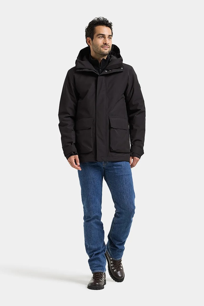 Didriksons Kurtka męska LIAM 506291 czarny AW26