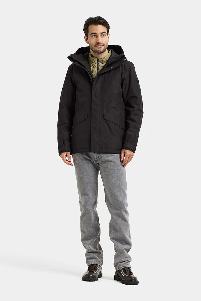 Didriksons Kurtka męska ADAM 506250 czarny AW26