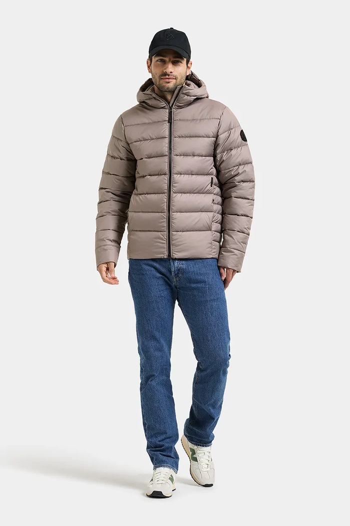 Didriksons Kurtka pikowana męska ED 506289 beżowy AW26