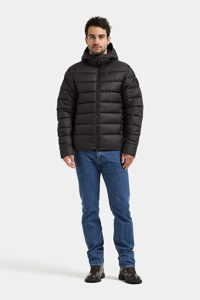 Didriksons Kurtka pikowana męska ED 506289 czarny AW26