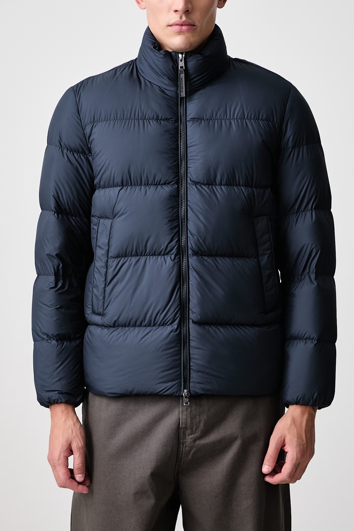 CFWOOU2086MBUT2635 down jacket Men's Woolrich navy CFWOOU2086MBUT2635