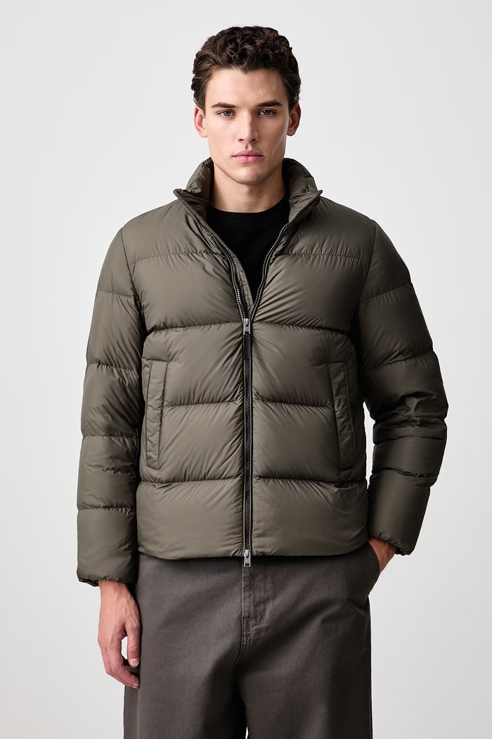 Woolrich CFWOOU2086MBUT2635 kurtka puchowa męska zielony CFWOOU2086MBUT2635