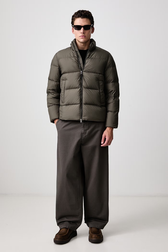 Woolrich CFWOOU2086MBUT2635 kurtka puchowa męska CFWOOU2086MBUT2635 zielony AW26