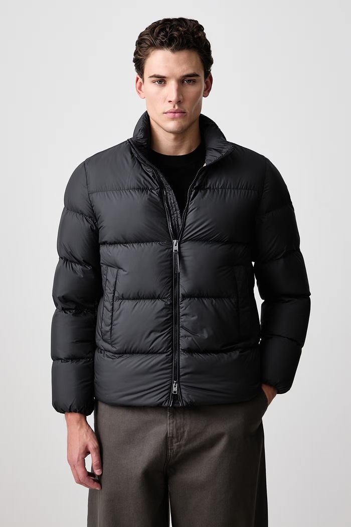 Woolrich CFWOOU2086MBUT2635 kurtka puchowa męska czarny CFWOOU2086MBUT2635
