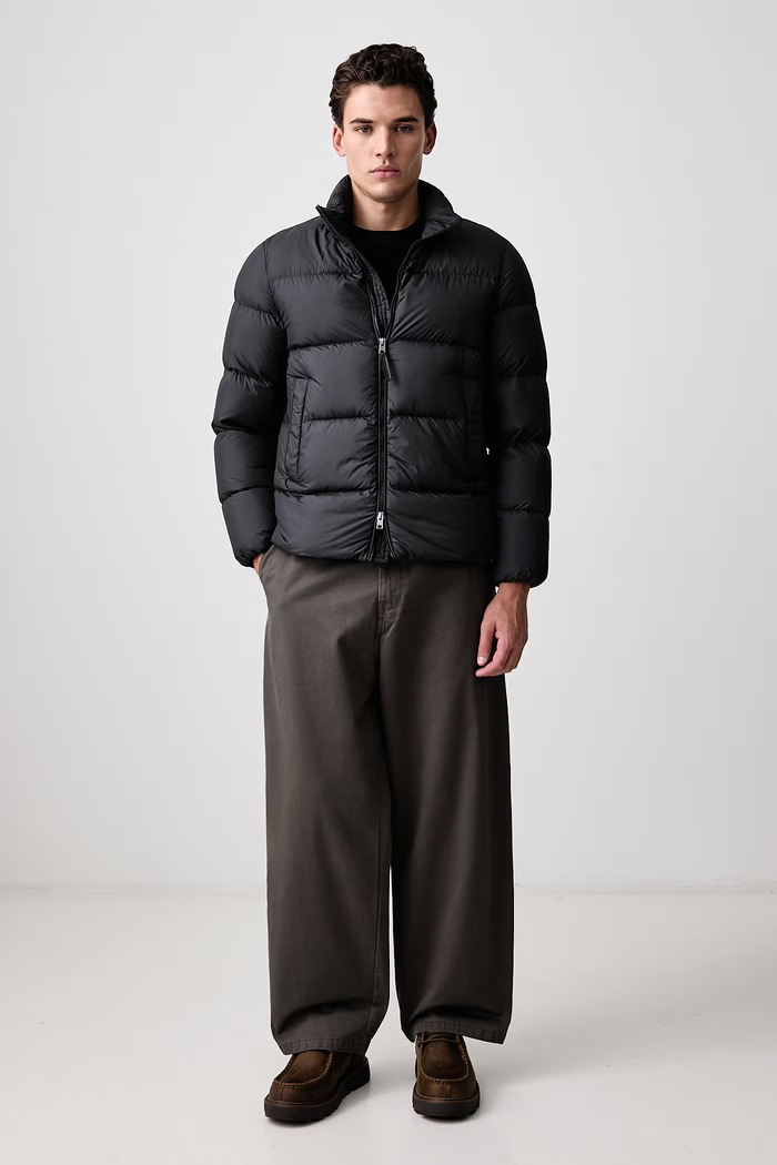 Woolrich CFWOOU2086MBUT2635 kurtka puchowa męska CFWOOU2086MBUT2635 czarny AW26