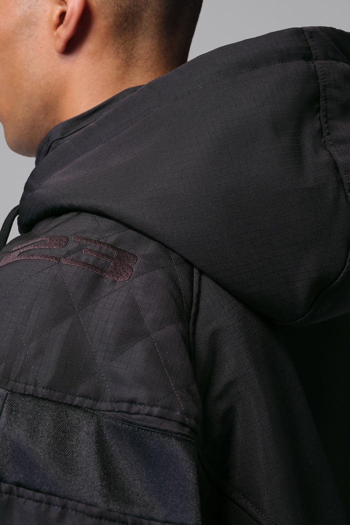 Anorak męski Brooklyn Jordan czarny IM8951.010