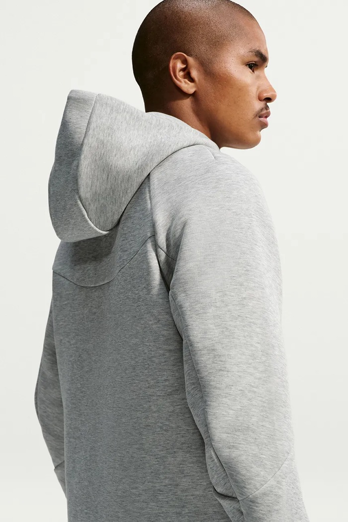 Odzież Nike Sportswear Bluza rozpinana z kapturem męska Tech Windrunner HV0949.063 szary