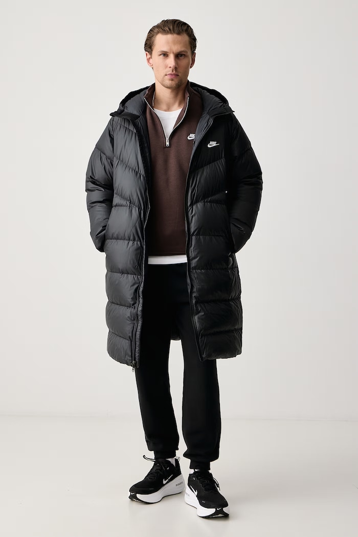 Nike Sportswear Пухова куртка чоловіча Windrunner HV1441.010 чорний AW26