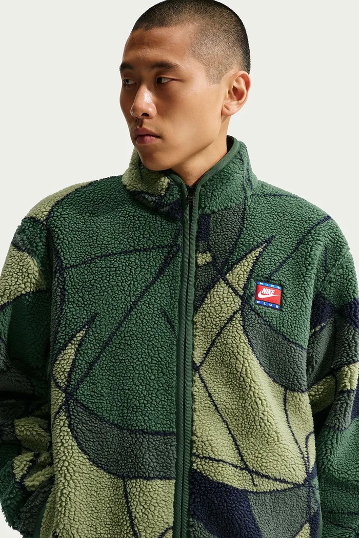 Odzież Nike Sportswear Bluza polarowa Club IM5857.323 zielony