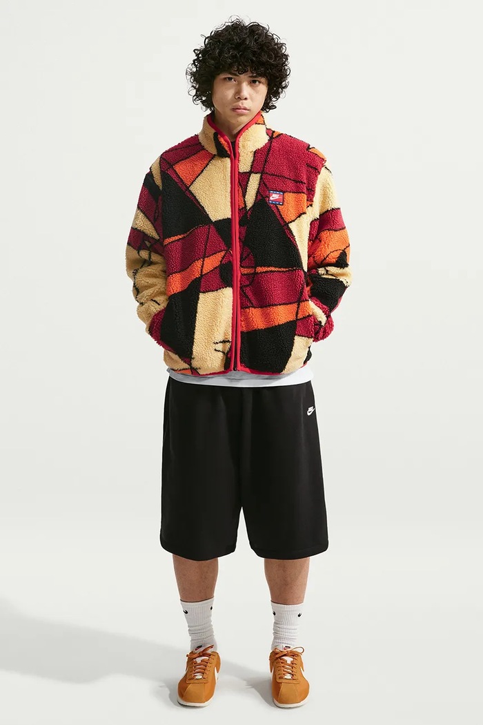 Nike Sportswear Bluza polarowa męska Club czerwony IM5857.657