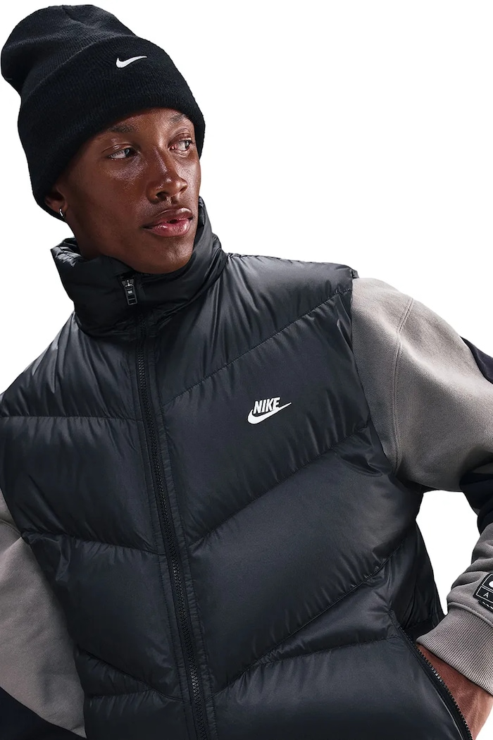 Bezrękawnik puchowy męski Windrunner Nike Sportswear HV1480.010 czarny