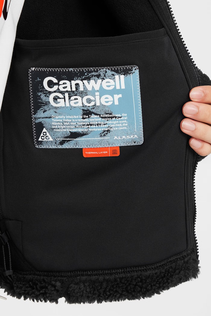 Nike ACG All Conditions Gear μπουφάν Ανδρικό ACG Canwell Glacier Nike ACG: All Conditions Gear FV8653.010 μαύρο