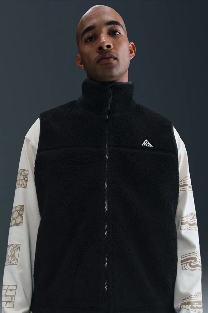 Odzież Nike ACG: All Conditions Gear Bezrękawnik męski ACG Canwell Glacier HV1111.010 czarny