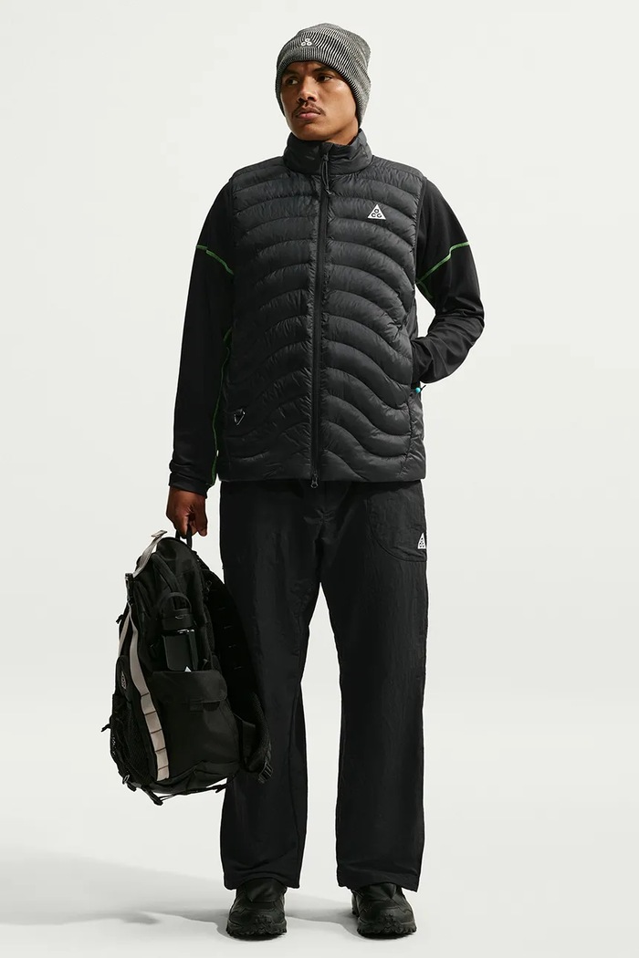 Nike ACG: All Conditions Gear Bezrękawnik męski ACG Lava Flow czarny IR2240.010