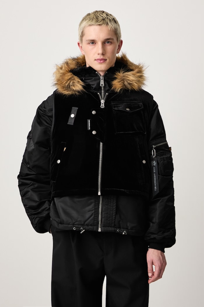 Alpha Industries Alpha Industries x Andersson Bell kurtka męska czarny 268174
