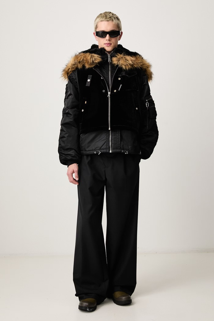 Alpha Industries Alpha Industries x Andersson Bell kurtka męska 268174 czarny AW26