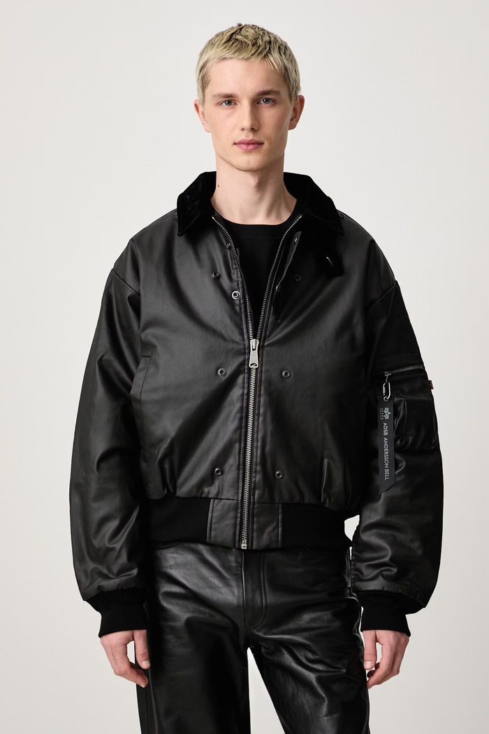 Alpha Industries Alpha Industries x Andersson Bell krótka kurtka męska czarny 268172