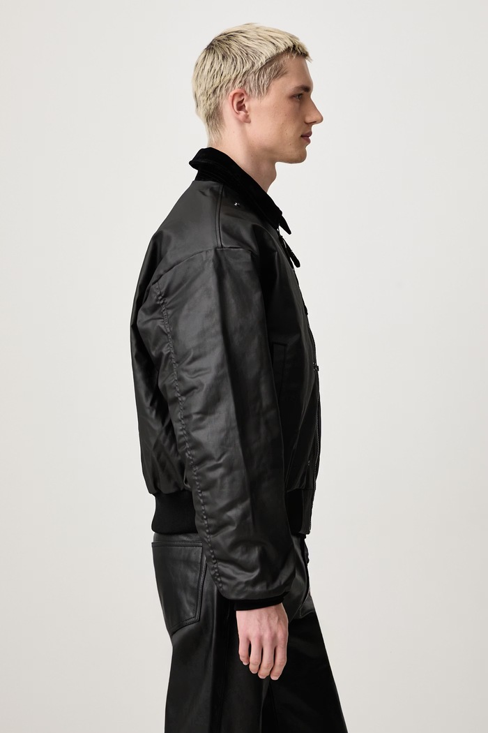 Alpha Industries x Andersson Bell krótka kurtka męska Alpha Industries czarny 268172