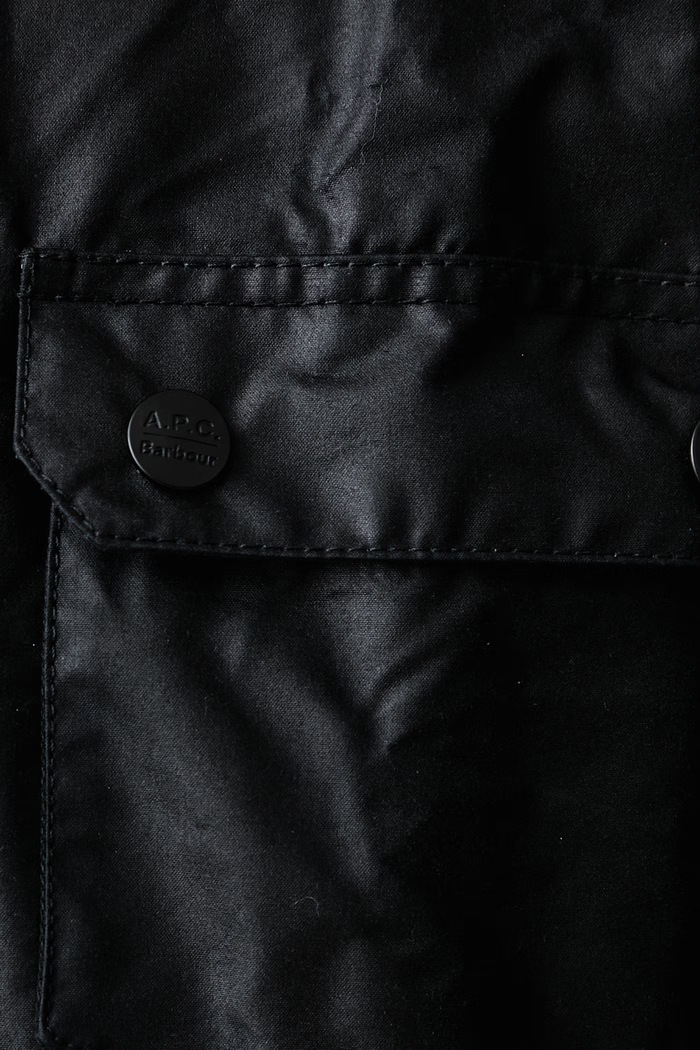 Barbour X A.P.C. kurtka woskowana męska MWX2618NY91