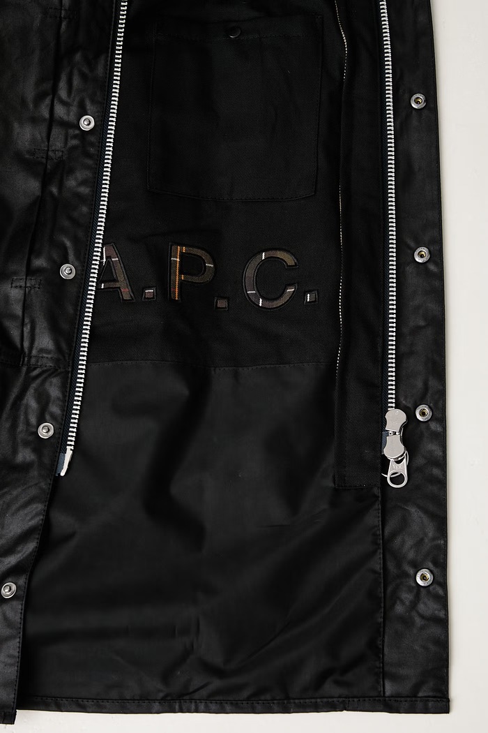 Barbour X A.P.C. kurtka woskowana męska MWX2618NY91