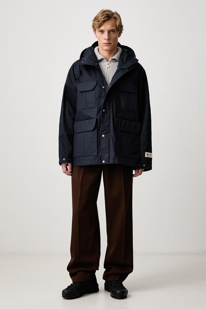 The North Face Parka Mountain '76 kurtka męska NF0A8NUVJ4F1 granatowy AW26