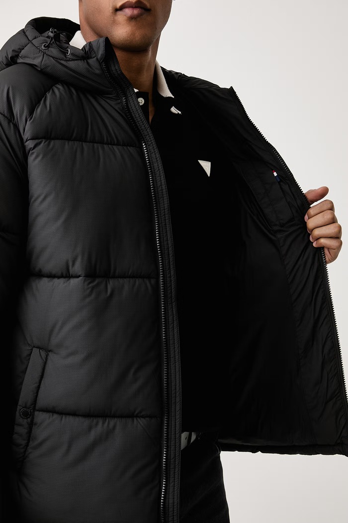 U.S. Polo Assn. Kurtka pikowana męska Hooded Puffer MUP5443