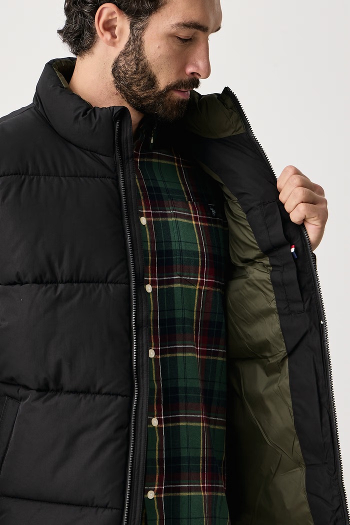 U.S. Polo Assn. Bezrękawnik męski Wide Baffle Gilet MUP3779