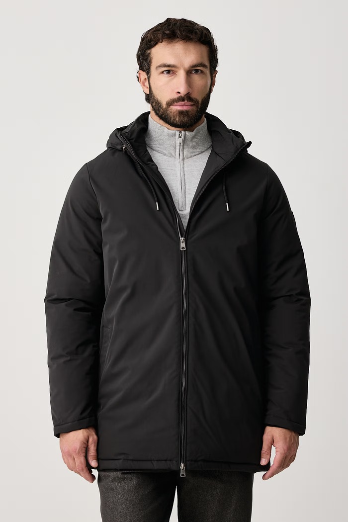 U.S. Polo Assn. Krótka kurtka męska USPA Smart Parka czarny MUP3602