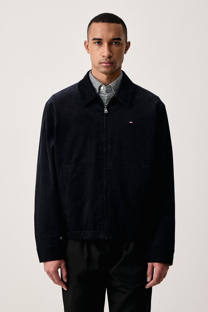 Tommy Hilfiger Kurtka dwustronna męska MW0MW40620 granatowy AW26