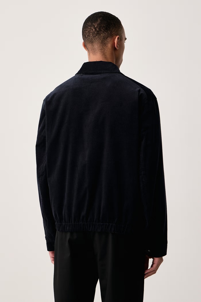Kurtka dwustronna męska Tommy Hilfiger granatowy MW0MW40620