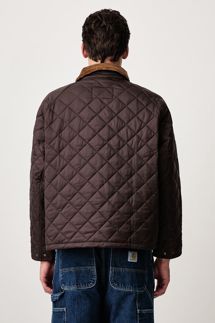 Odzież Barbour Transport kurtka pikowana męska MQU1796BR51 brązowy