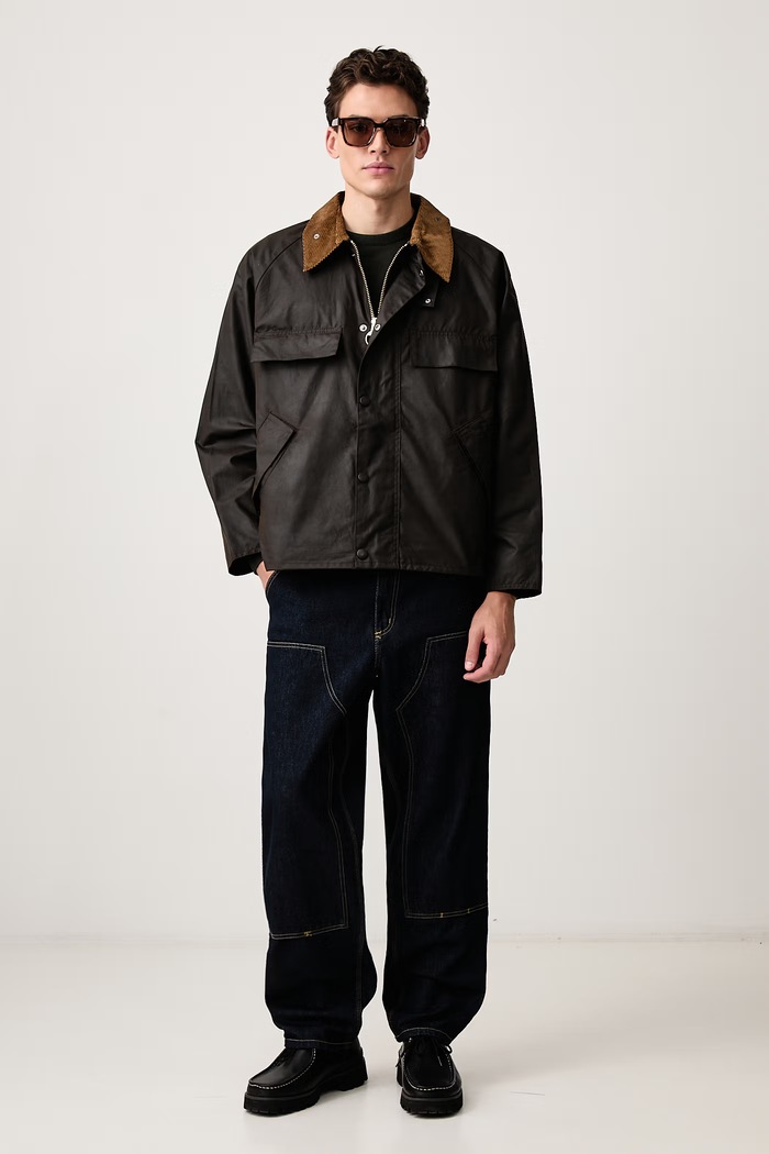 Barbour Four Pocket Transport kurtka bawełniana męska MWX2569BR91 brązowy AW26