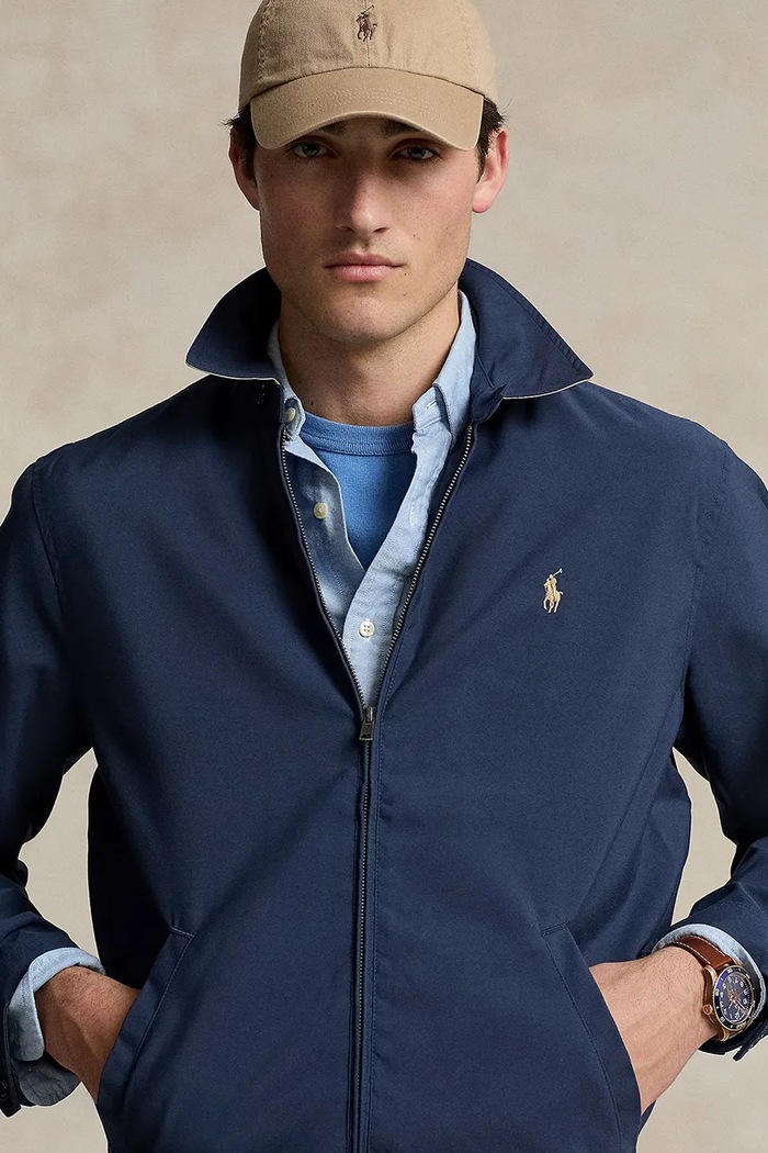 Kurtka męska Polo Ralph Lauren 710548506 granatowy